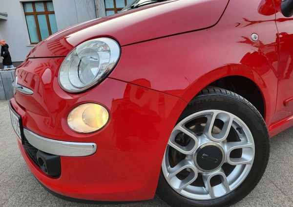 Fiat 500 cena 19500 przebieg: 174000, rok produkcji 2011 z Brzostek małe 326